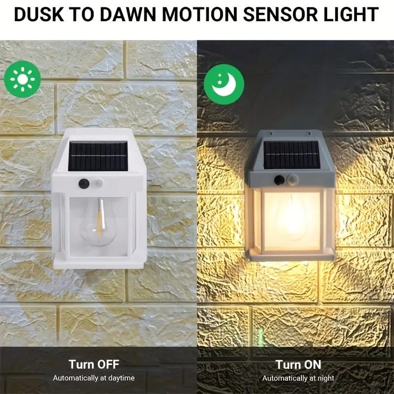 Solar Wall Lamp β Energy-Saving Outdoor LED Light