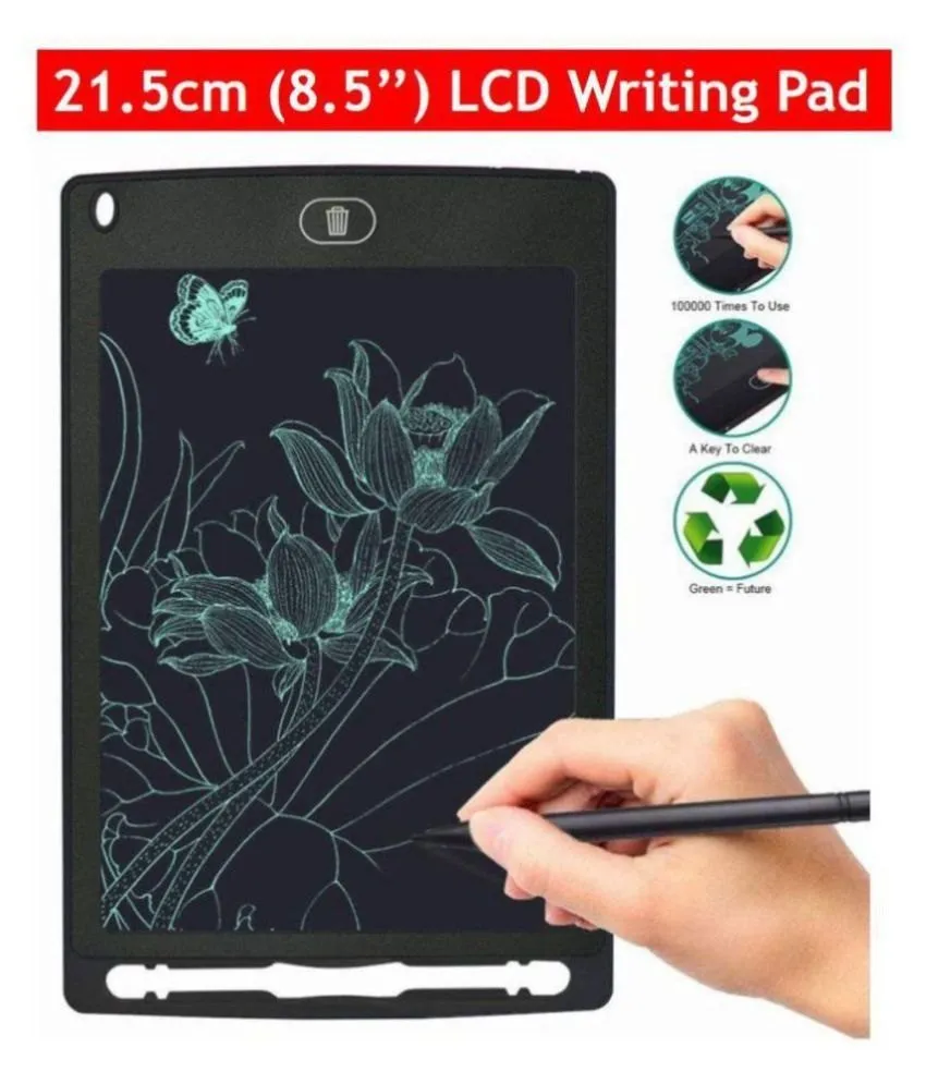 Hardbound LCD Writing Pad β Reusable Digital Writing & Drawing Tablet