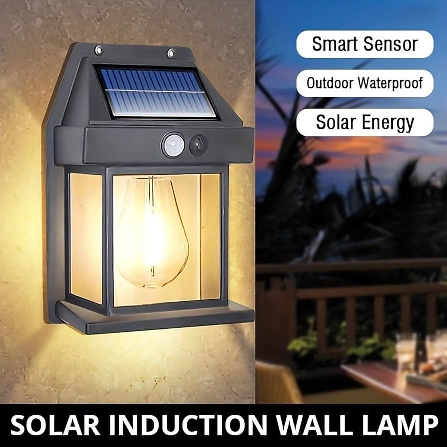 Solar Wall Lamp β Energy-Saving Outdoor LED Light