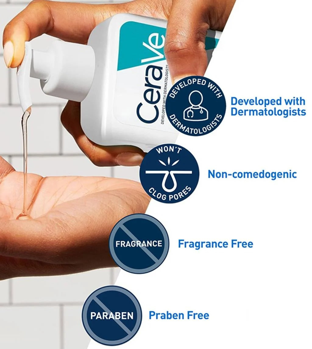 CeraVe Acne Control Cleanser β 2% Salicylic Acid Acne Face Wash