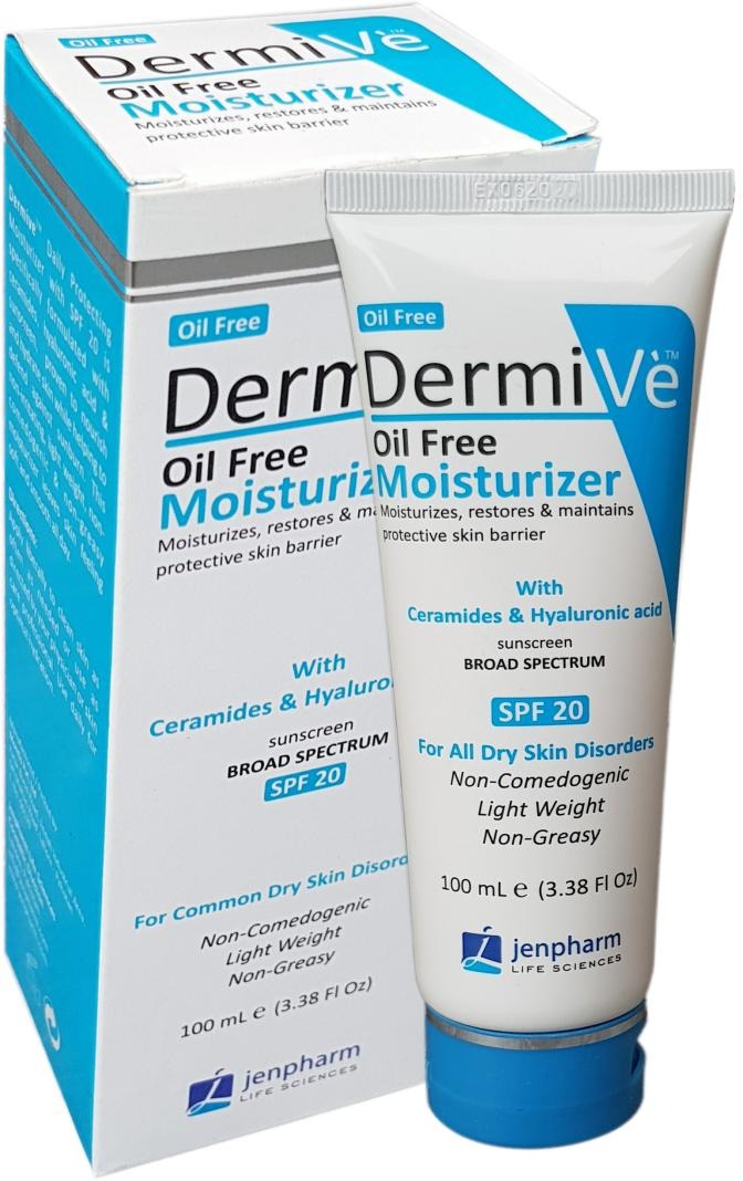 Dermive Oil Free Moisturizer β Lightweight Hydration for Oily & Acne-Prone Skin