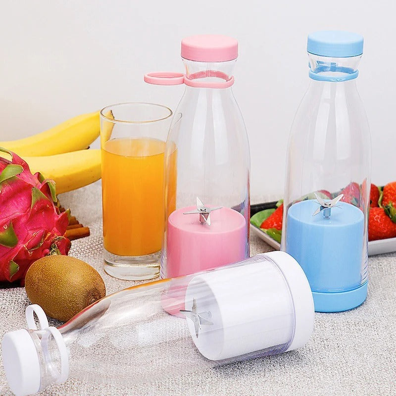 Portable 6 Blades Mini Bottle Juicer β Rechargeable Personal Blender