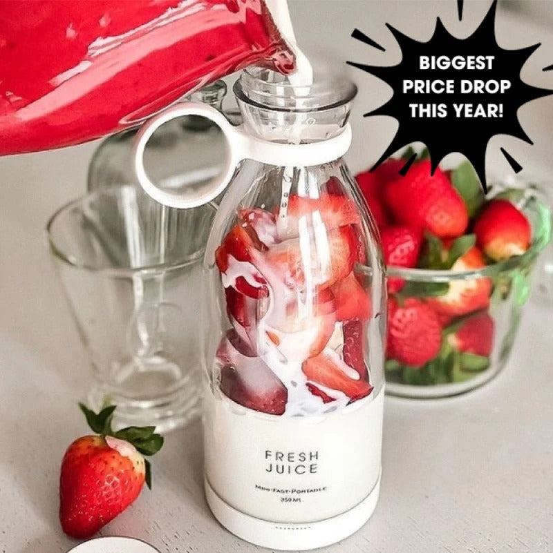 Portable 6 Blades Mini Bottle Juicer β Rechargeable Personal Blender