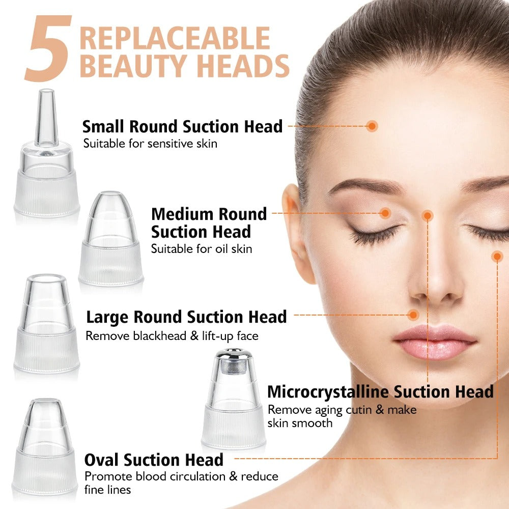 Face Vacuum Suction Blackhead Remover β Deep Pore Cleansing Device