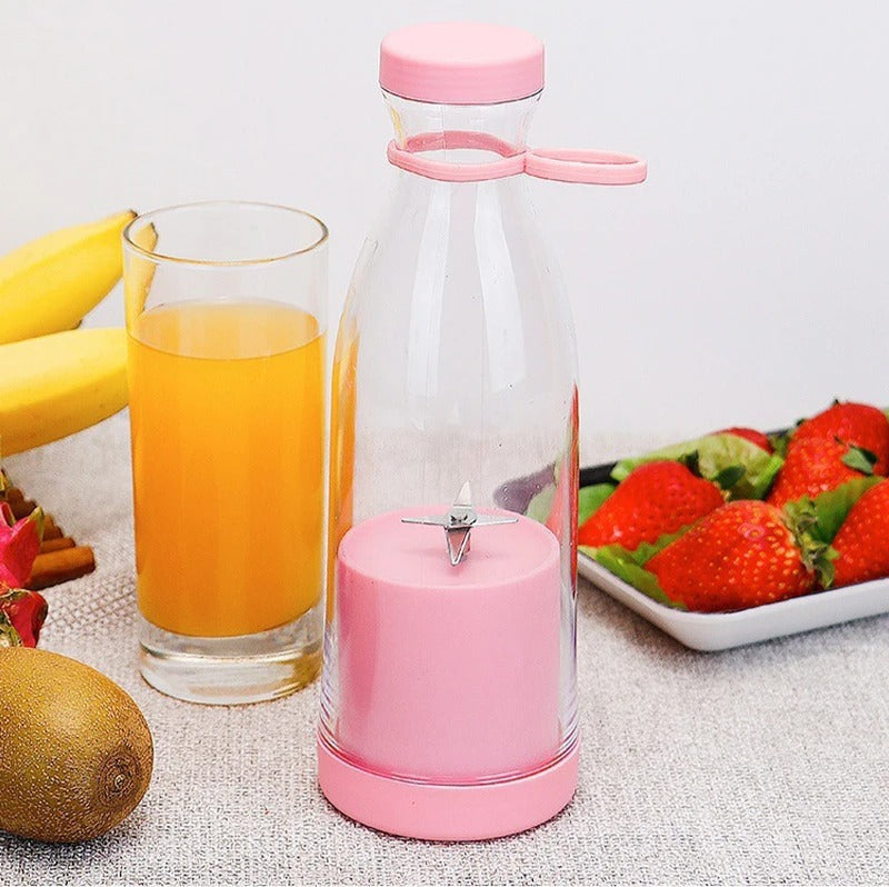 Portable 6 Blades Mini Bottle Juicer β Rechargeable Personal Blender