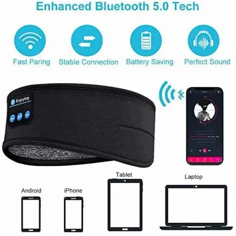 Wireless Bluetooth Music Headband β Sleep, Sports & Workout Headphones