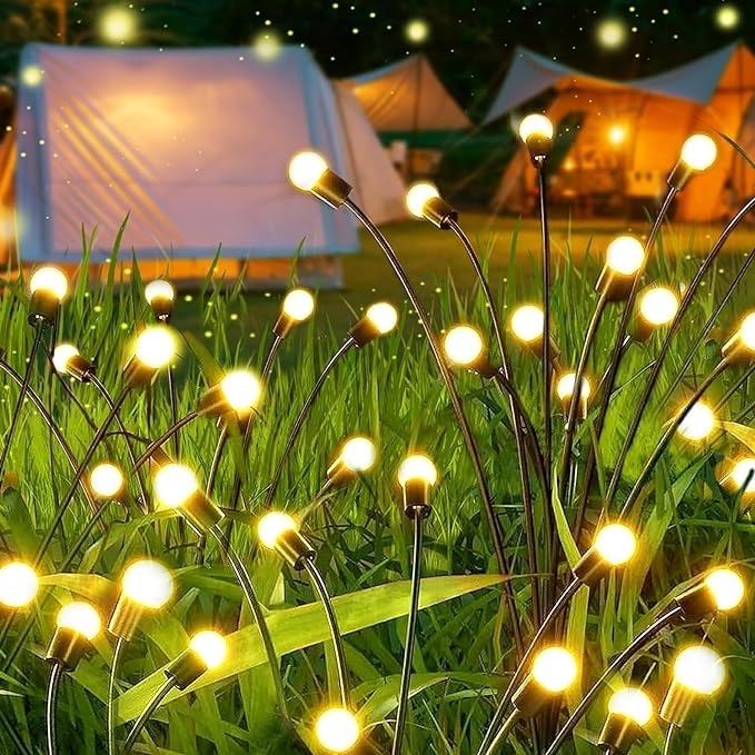 Garden Lights – New Upgraded Solar Powered Firefly Lights