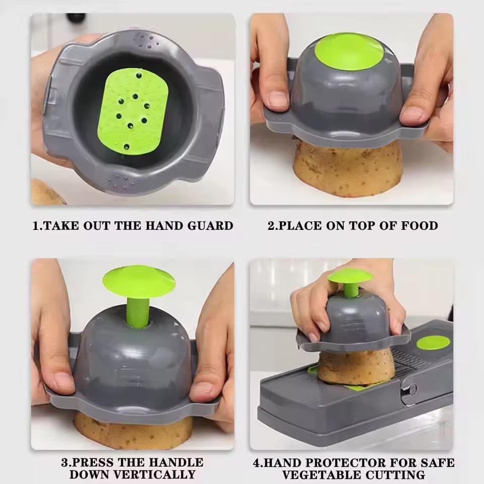 16 in 1 Multifunctional Vegetable Slicer Cutter – All-in-One Kitchen Tool