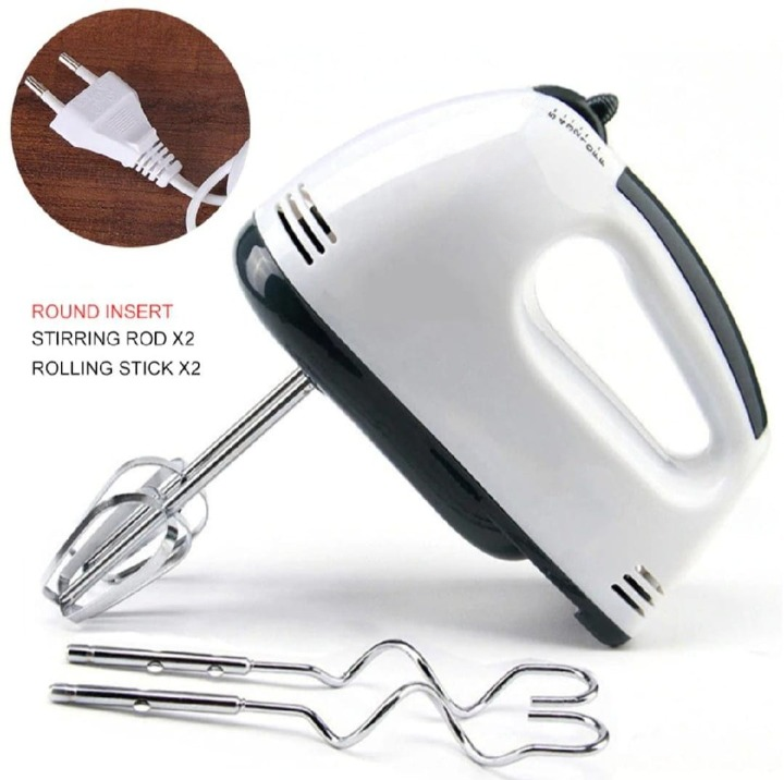Electric Hand Mixer Beater Machine – Perfect for Cakes, Eggs & Baking