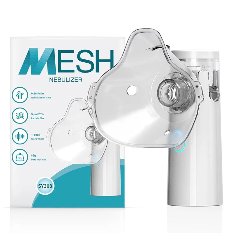 Rechargeable Portable Mesh Nebulizer – Compact & Easy Breathing Solution